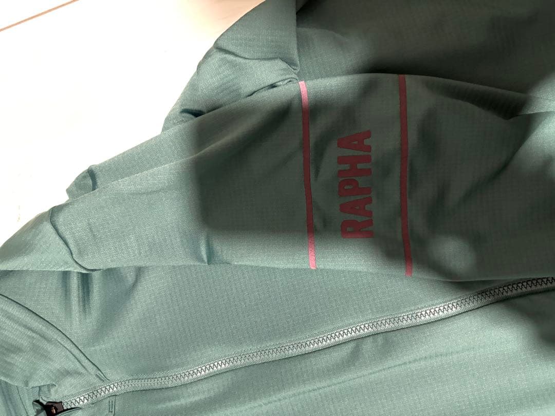 Rapha グリーン サイクルジャージ 長袖