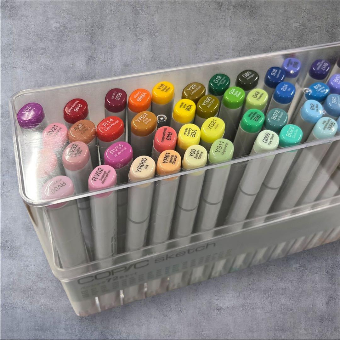 コピックスケッチ ベーシック 72色 Too マーカー COPIC sketch