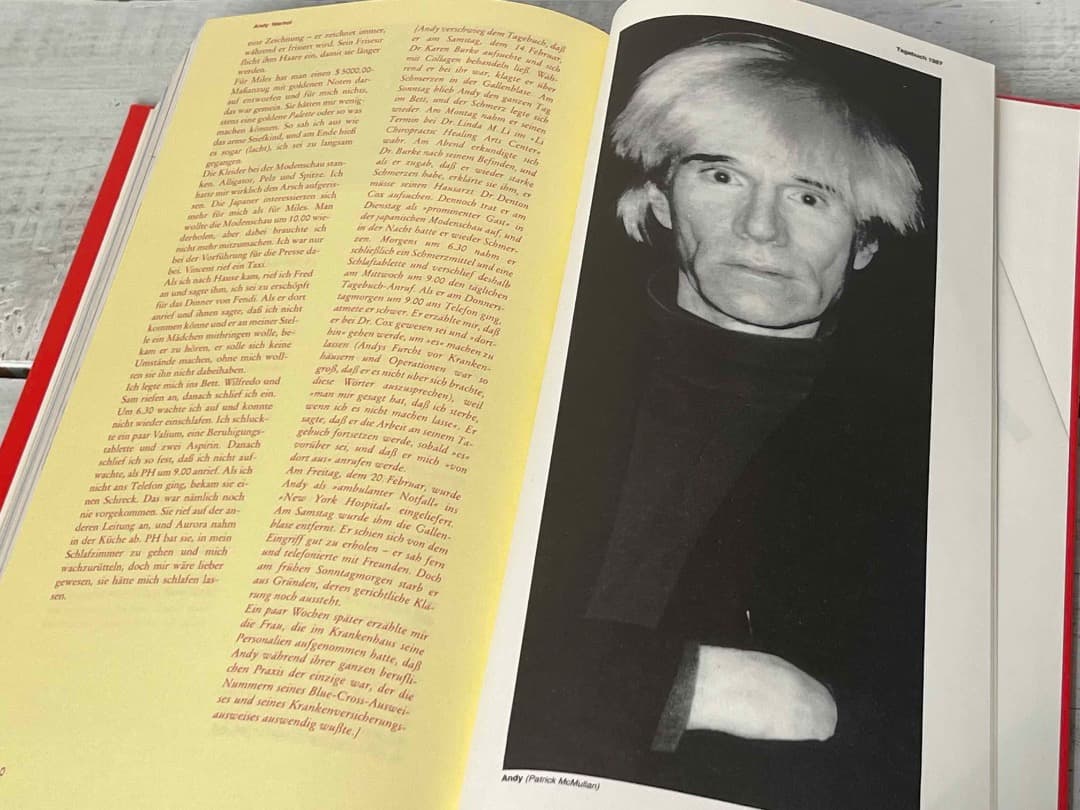 Andy Warhol Das Tagebuch アンディ ウォーホル 742P