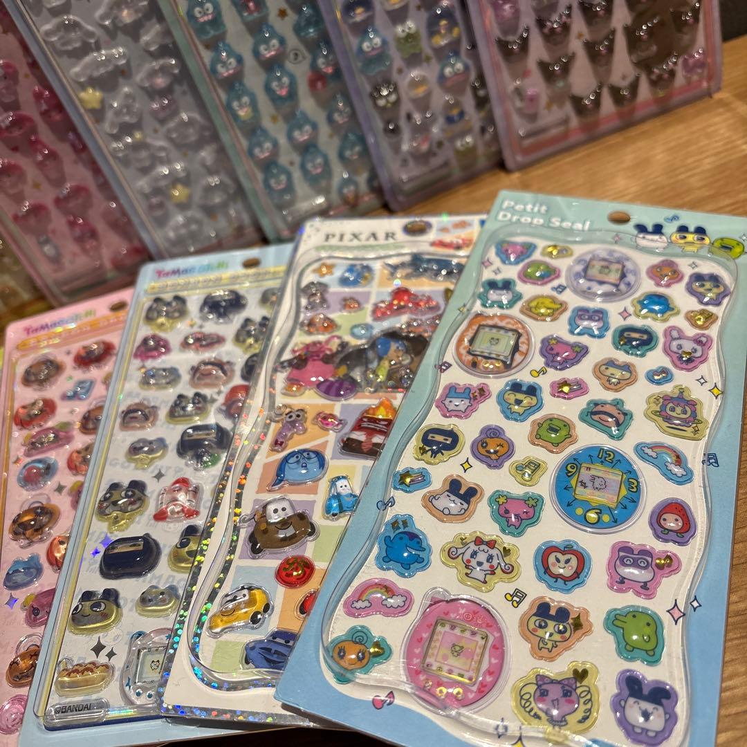 【たまごっち・サンリオmini・プチドロ】ボンボンドロップシールプチドロセット