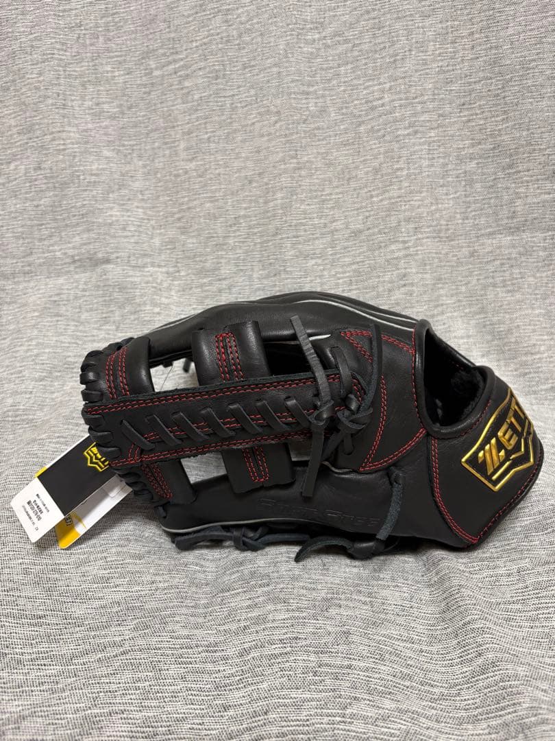 新品　ZETT 軟式グラブ ソフトステア オールラウンド用 左投　ブラック