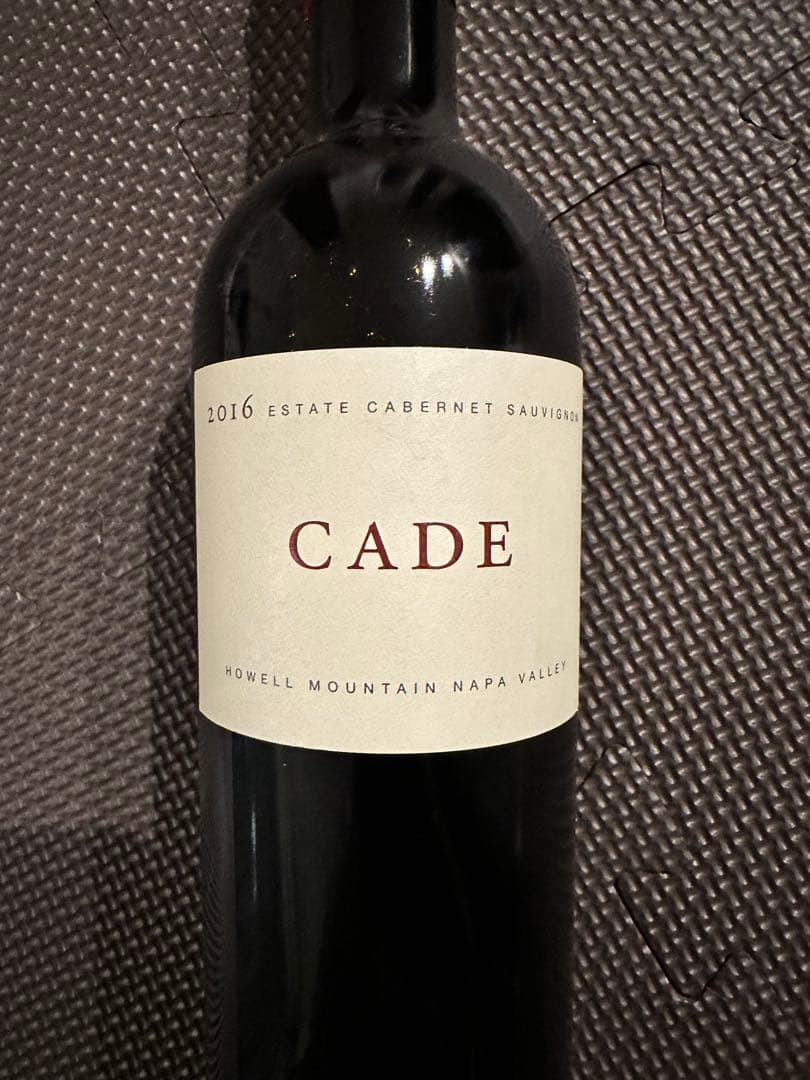 CADE ケード・エステート カベルネ・ソーヴィニヨン 750ml 2016