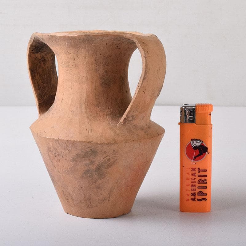 弥生式土器　水瓶　持ち手付水甕　C　R8465