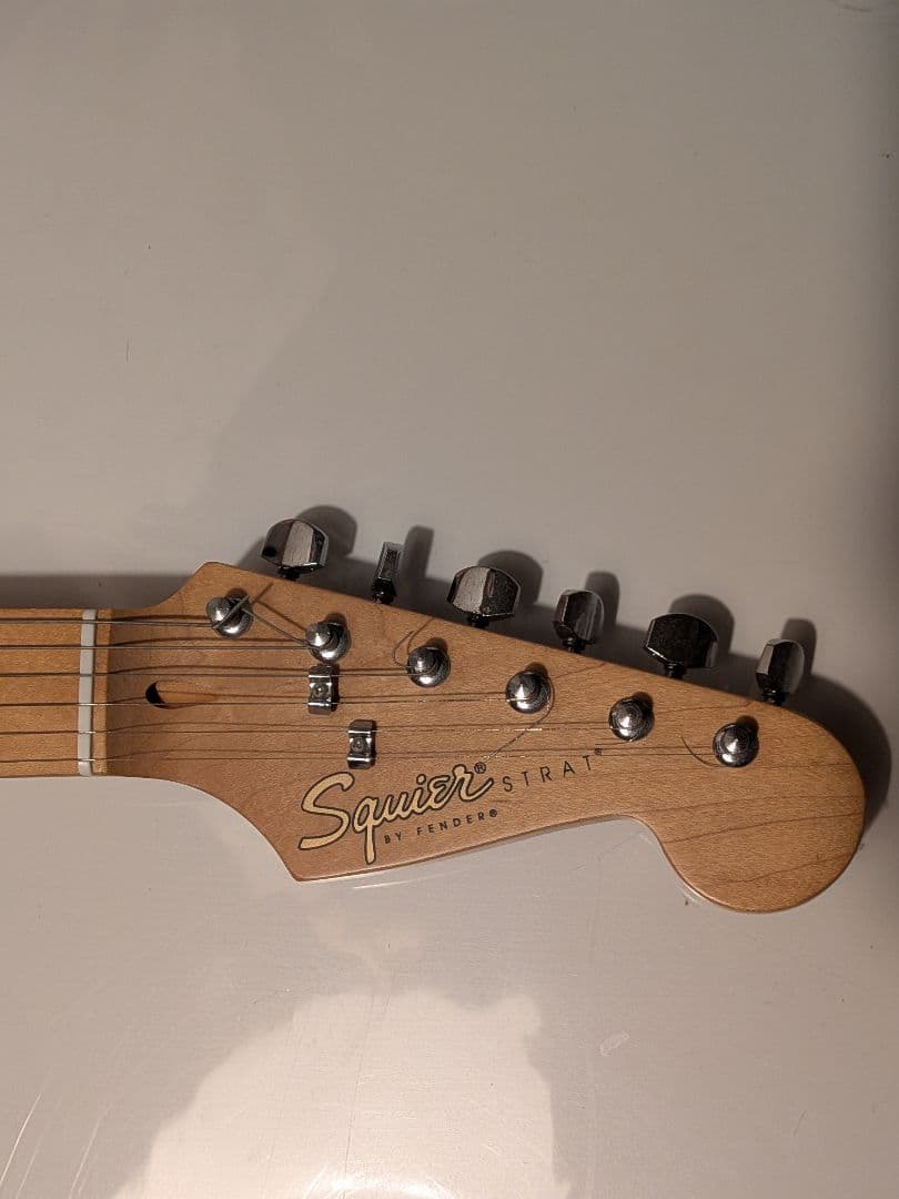 エレキギター 青 3ピックアップ