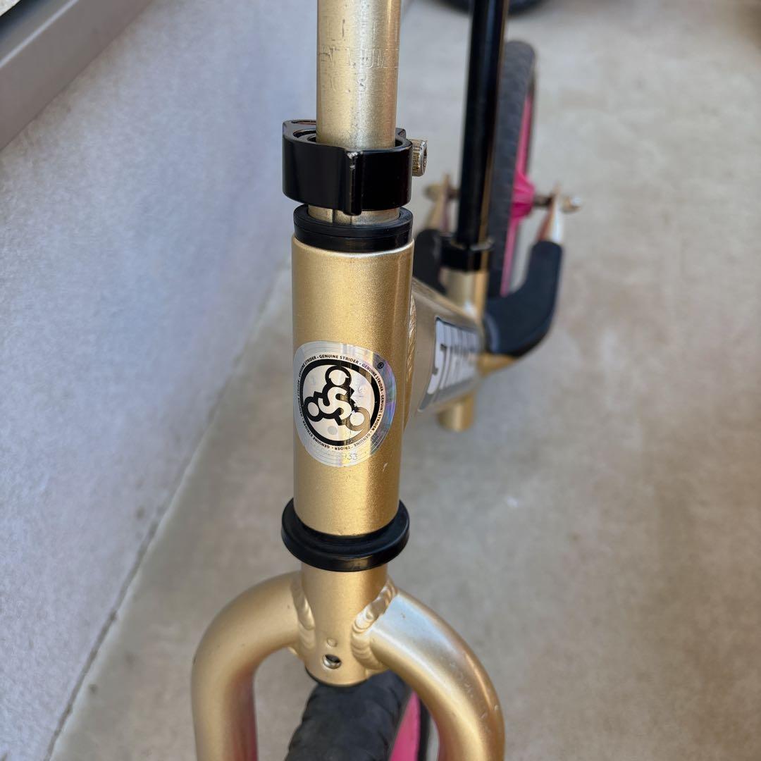 希少♡ STRIDER PRO ゴールド/ピンク 軽量　10周年限定モデル