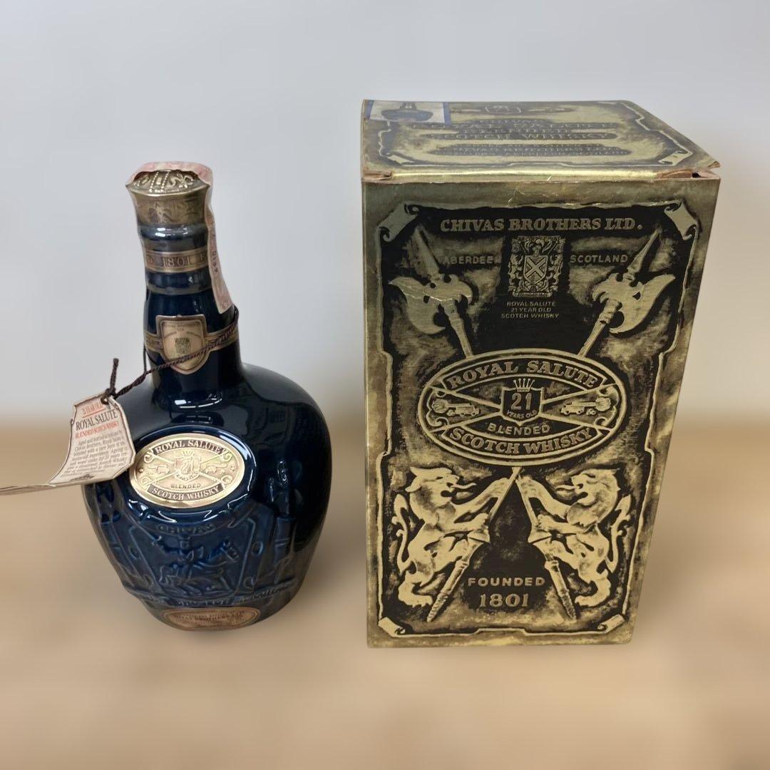 未開栓  Salute 21年 ブレンデッドスコッチウイスキー