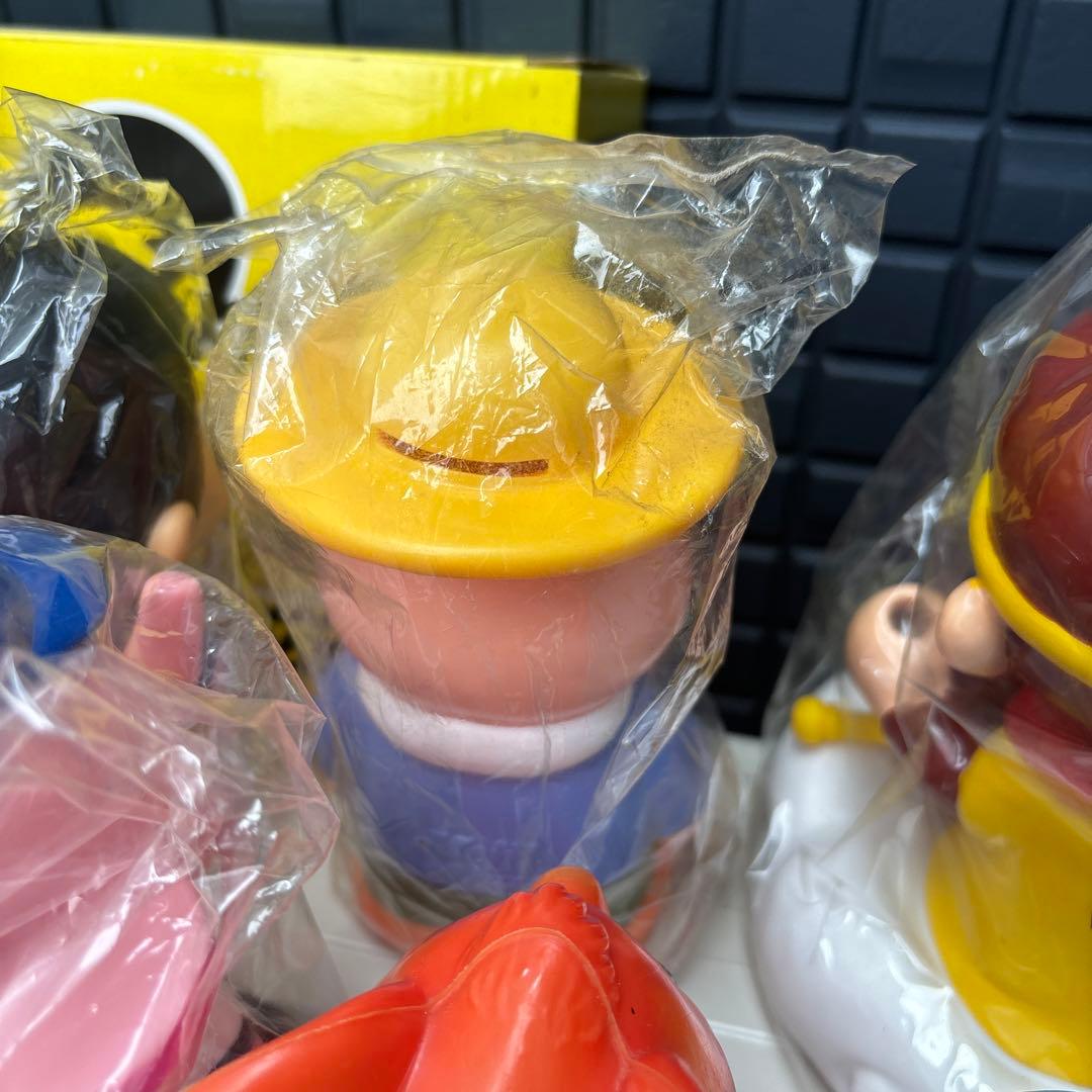 昭和レトロ 希少 レア ソフビ 貯金箱 セット 銀行  JA 12個 セット