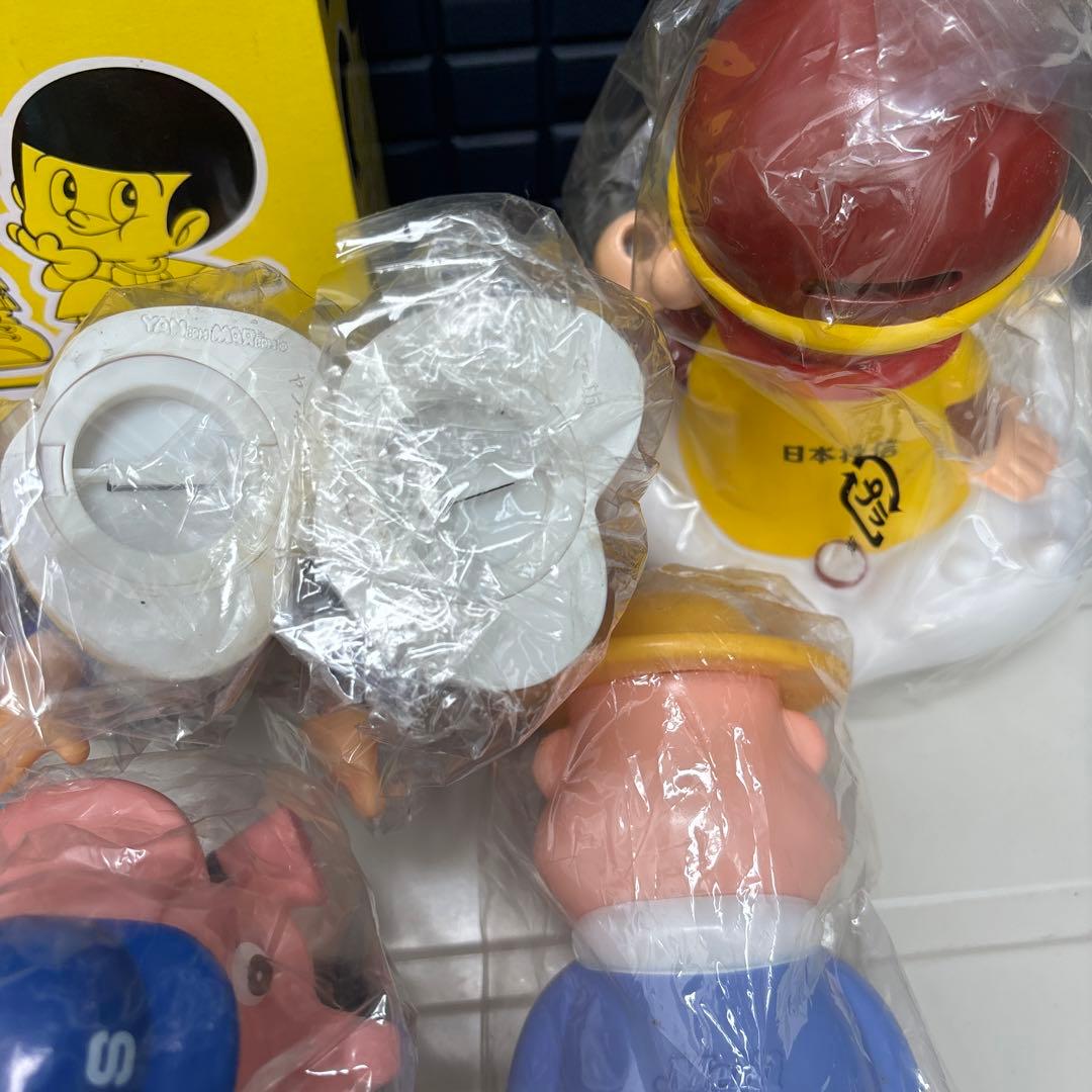 昭和レトロ 希少 レア ソフビ 貯金箱 セット 銀行  JA 12個 セット