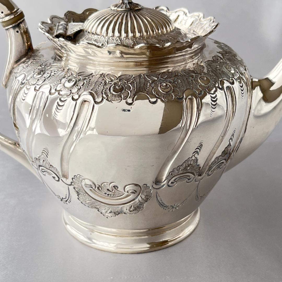 【James Dixon 】 ビクトリアン ティーセット 3点 ティーポット