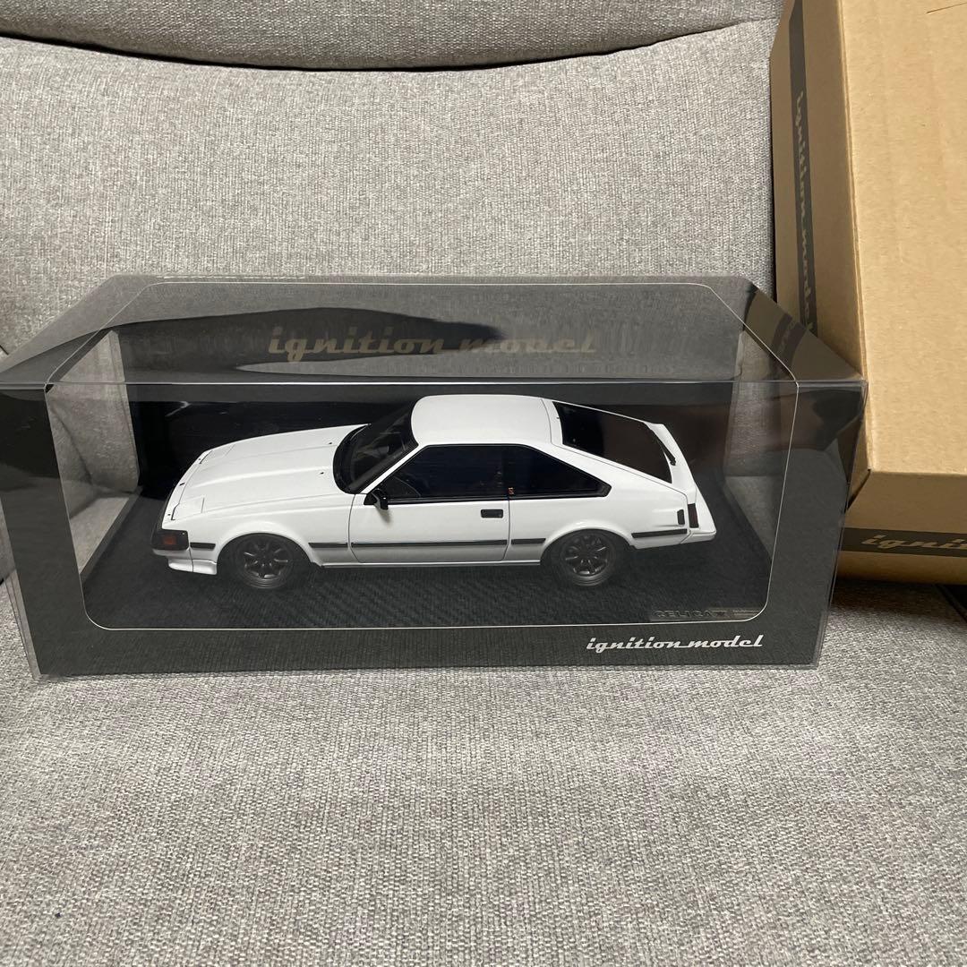 イグニッションモデル 1/18 セリカ 2800GT ホワイト　3533
