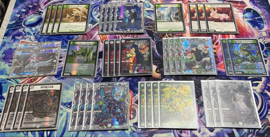 零緑ゼニス　デッキ　微レート高　入れ替え用カード、スリーブ付き