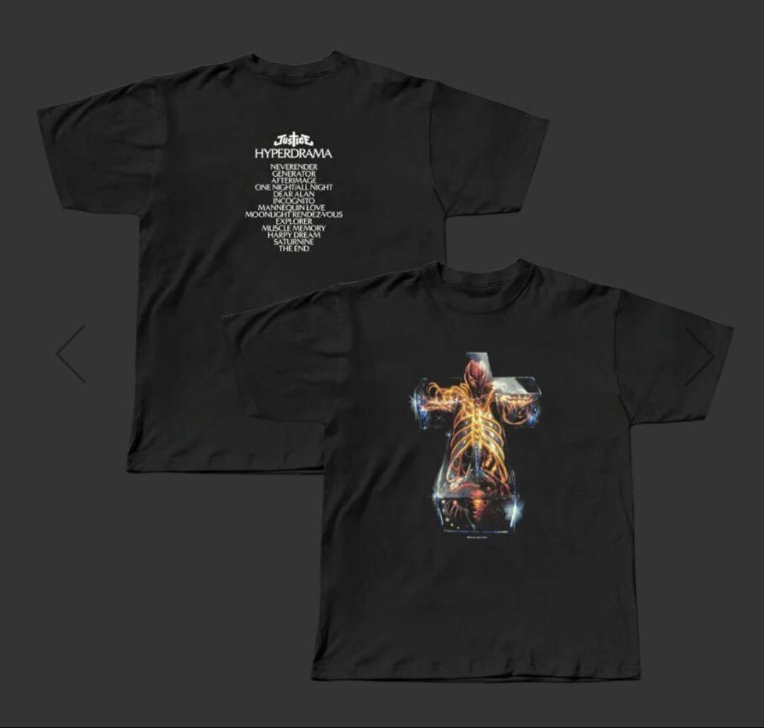Justice TシャツTee daft punk frank ocean