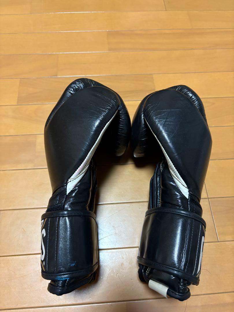 【美品】REYES ボクシンググローブ ブラック　レイジェス12oz