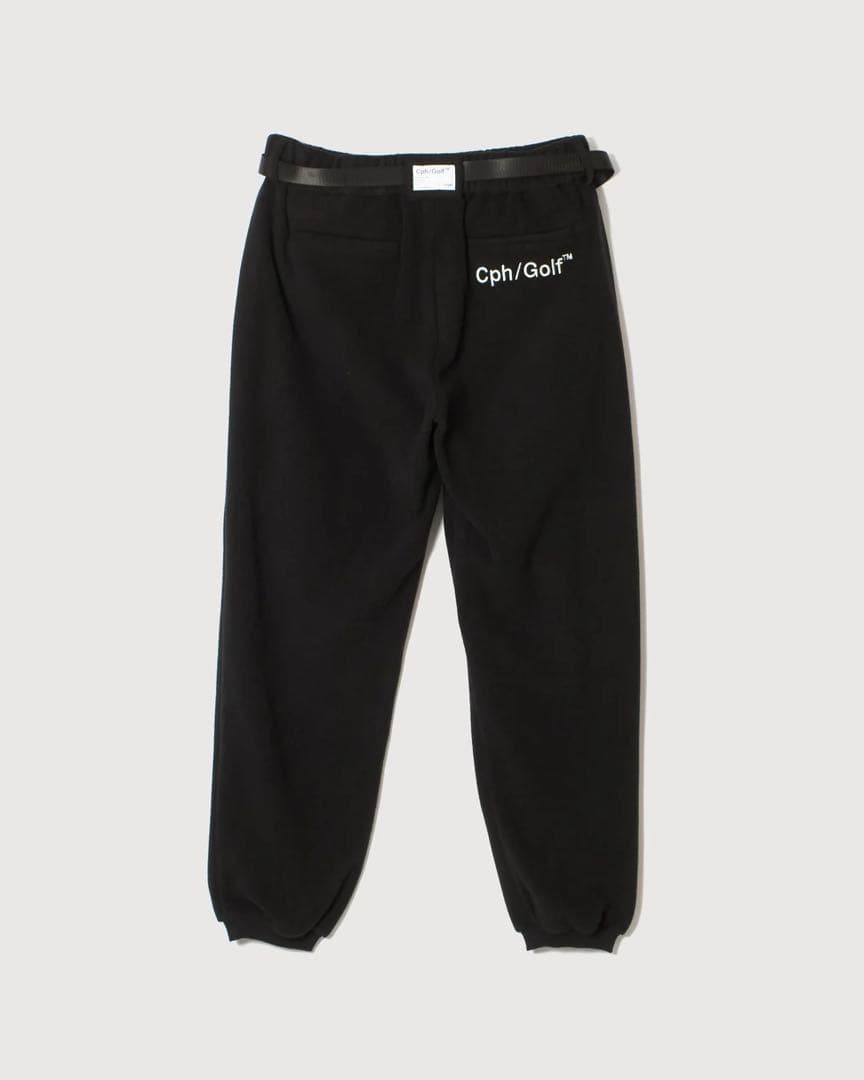 フォロー割引あり　完売品　キャプテンズヘルムゴルフ　フリースジョガーパンツ　黒L