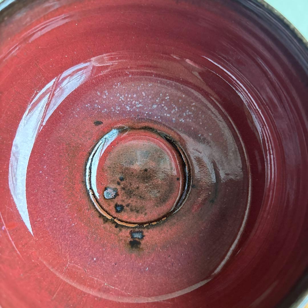 奄美大島 抹茶碗 茶道具 共箱（70t）