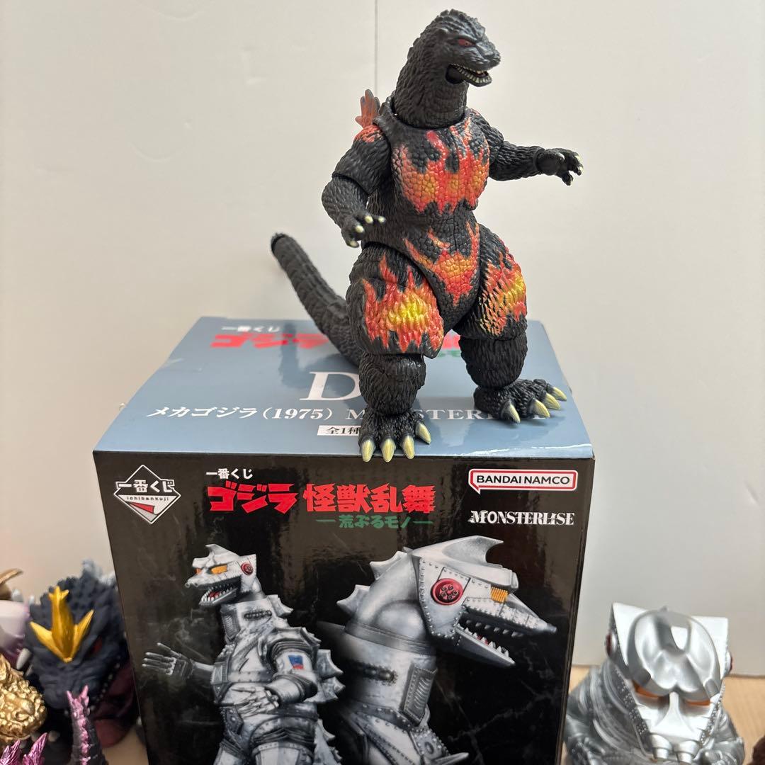 鎮座獣　ゴジラ　バンプレスト　デスゴジ　一番くじ　メカゴジラ