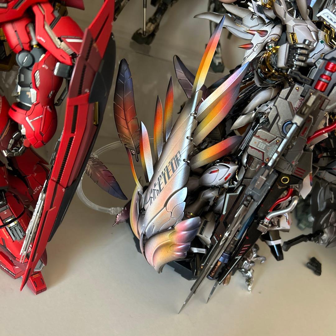 ガンプラ 塗装済み完成品 シナンジュ 修正改造