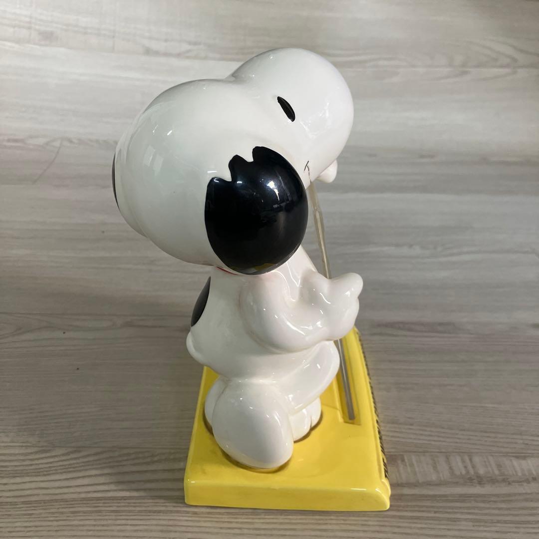 スヌーピー SNOOPY フォトスタンド 陶器 ヴィンテージ 20cm
