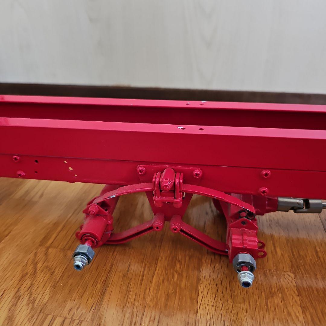 タミヤ1/14改　単車シャーシ