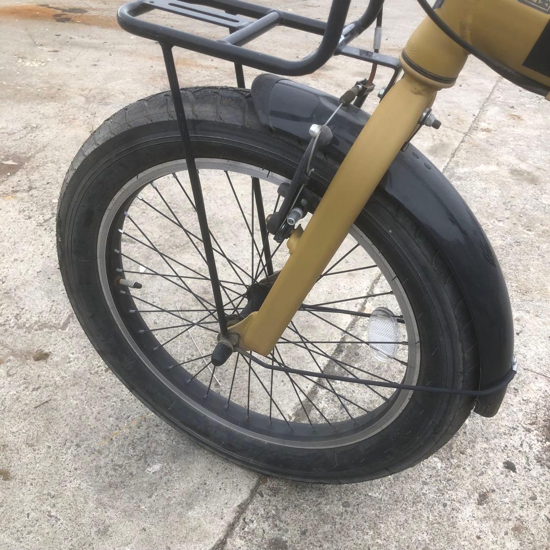 ville ヴィレ 極太タイヤ シマノ6速 りヤサス付き 折り畳み自転車