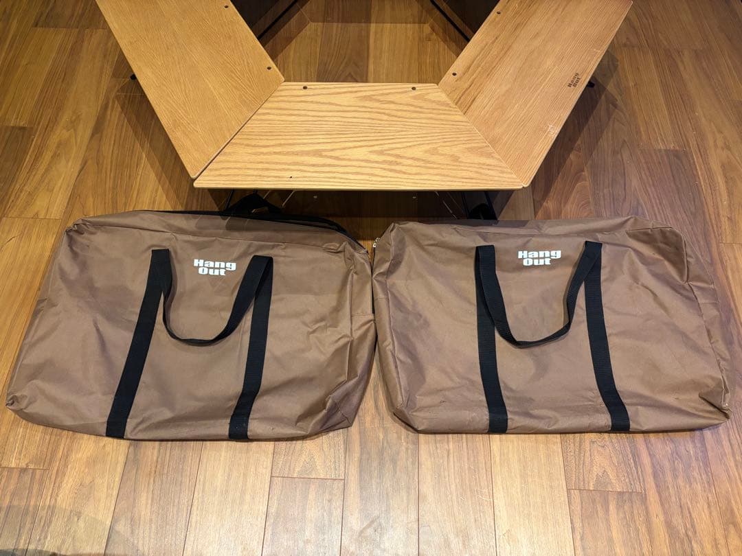 HangOut ハングアウト アーチテーブル 6台セット ウッド 専用ケース付