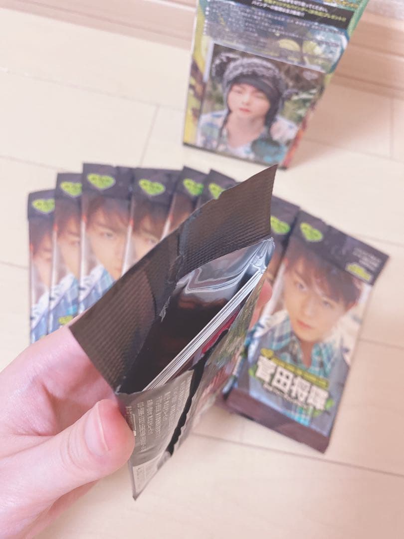 菅田将暉 トレーディングカードパック１箱＋バラカード セット