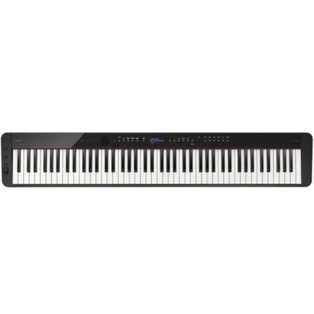①CASIO(カシオ) PX-S3100BK ブラック Privia 電子ピアノ
