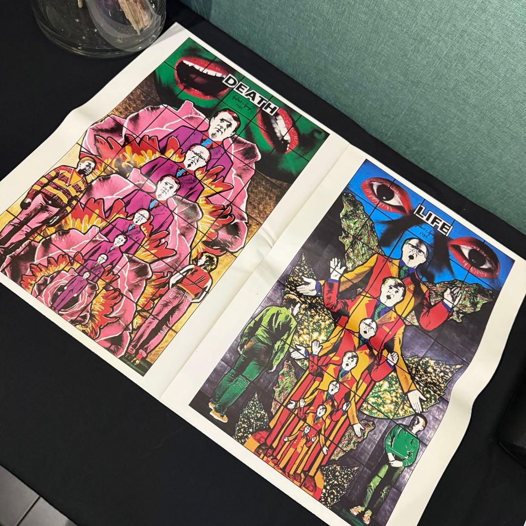 1997年発行 美品GILBERTANDEアート新聞 Agnès b.