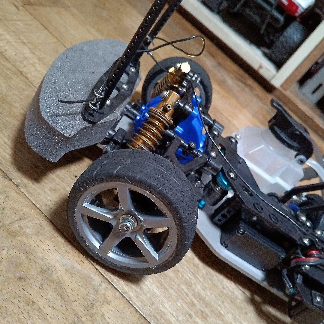 タミヤ製品・エンジンRCカー TG10-Mk.2(組立済み)