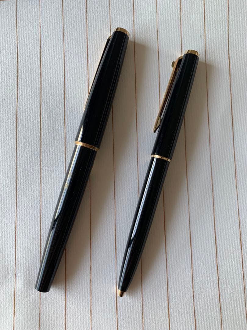 【セット】Montblanc No.320 万年筆 ボールペン 14Kペン先