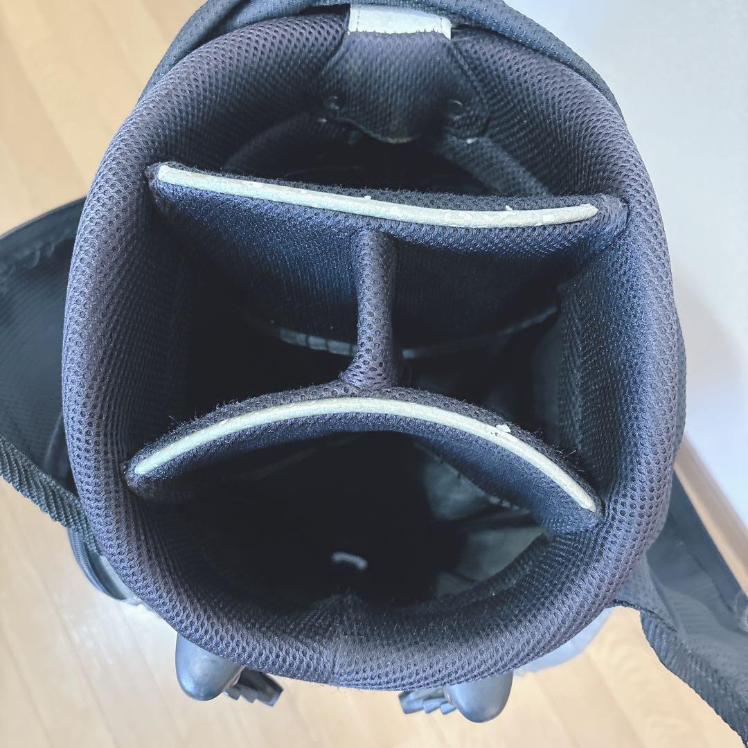 K376 adidas スタンドキャディバック 白黒