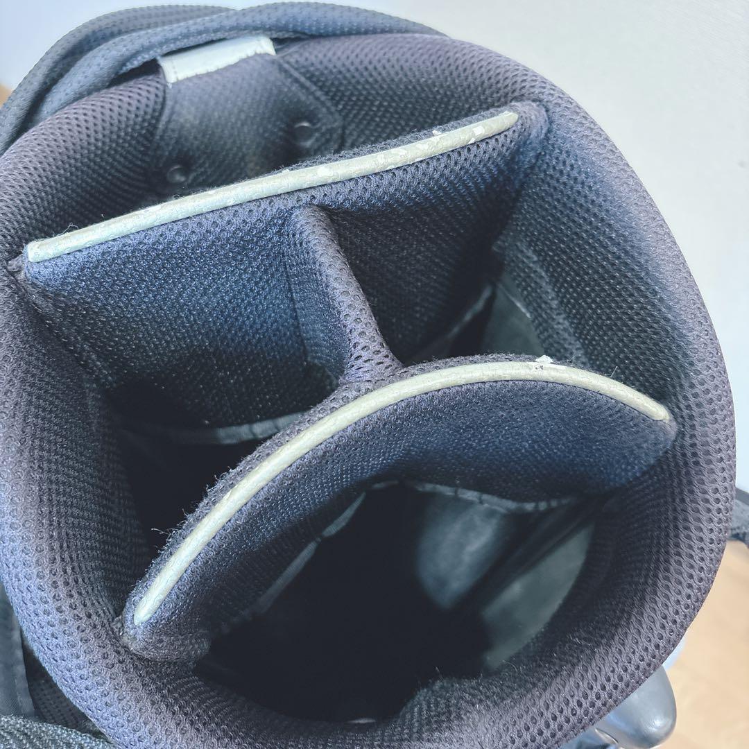 K376 adidas スタンドキャディバック 白黒