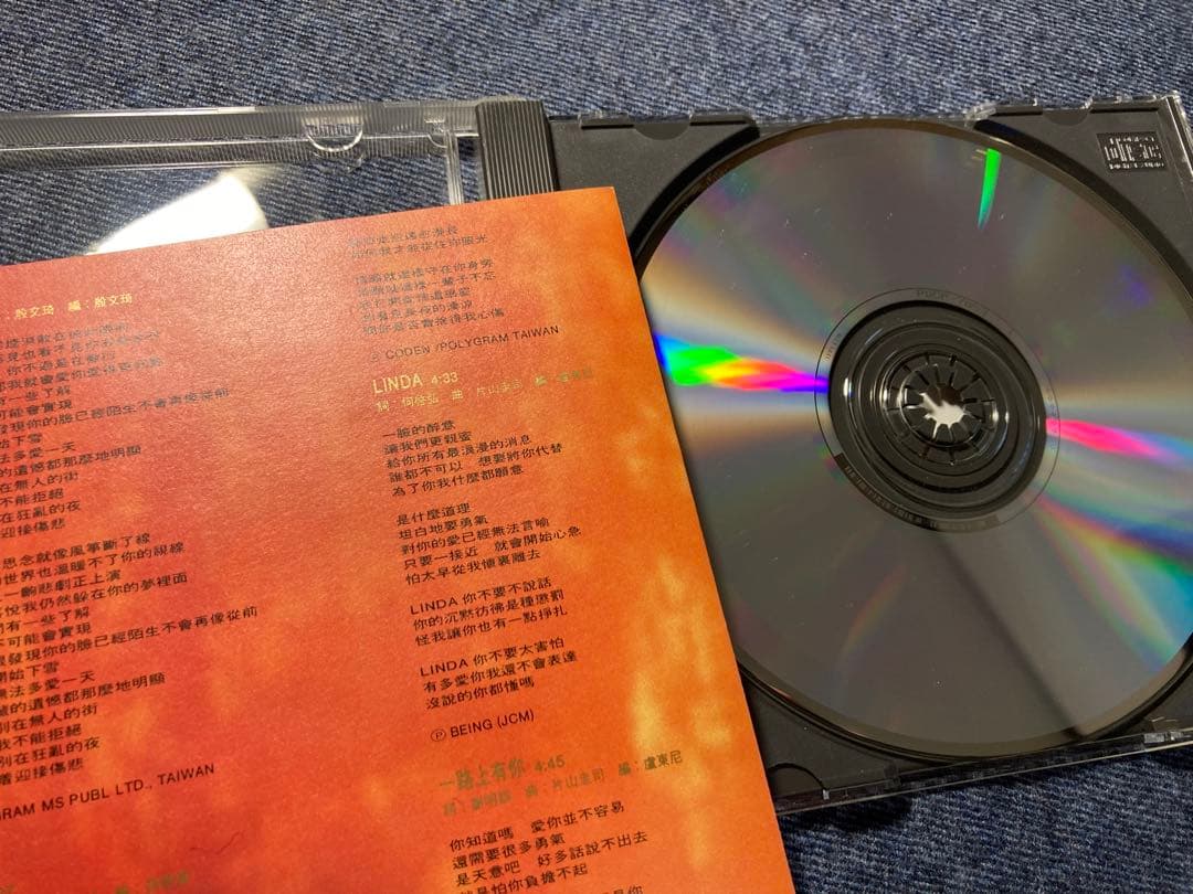 ジャッキー・チュン さよならのキス POCP-7053◆帯付CD/日本盤 正規品