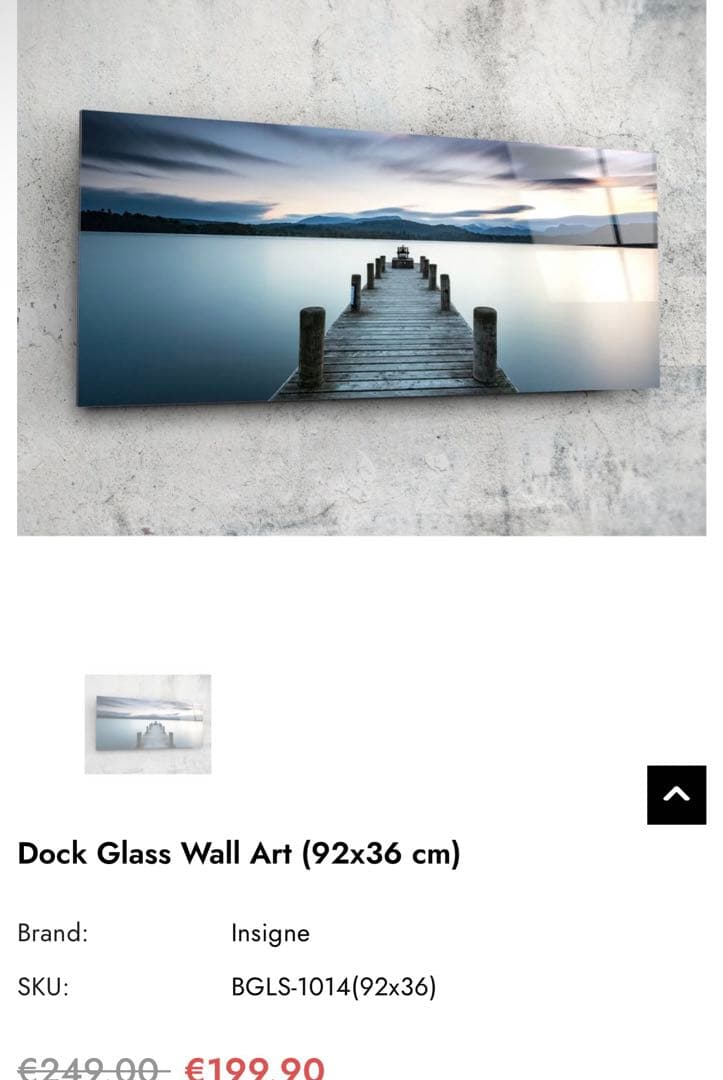 新品　ガラス壁掛け　アートパネル ポスター　アートフレーム 自然風景　橋絵画