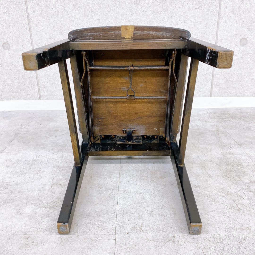 ITO トムソン椅子 ピアノ椅子 高低自在 背もたれ付き