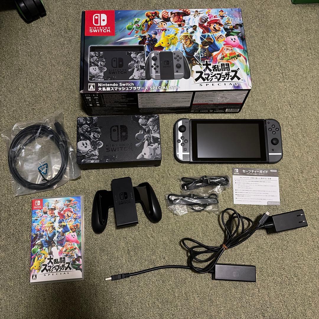Nintendo Switch 大乱闘スマッシュブラザーズモデル カセット付き