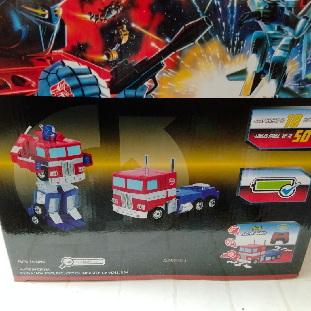 Jada Toysトランスフォーマー オプティマス プライム 変形するラジコン