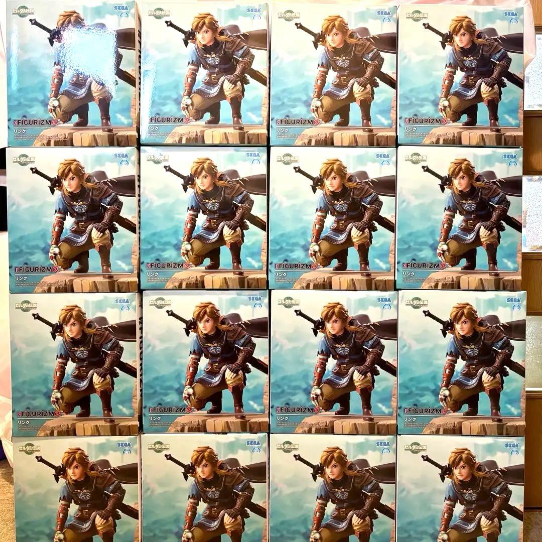 ゼルダの伝説 FIGURIZMα リンク フィギュア 16個セット