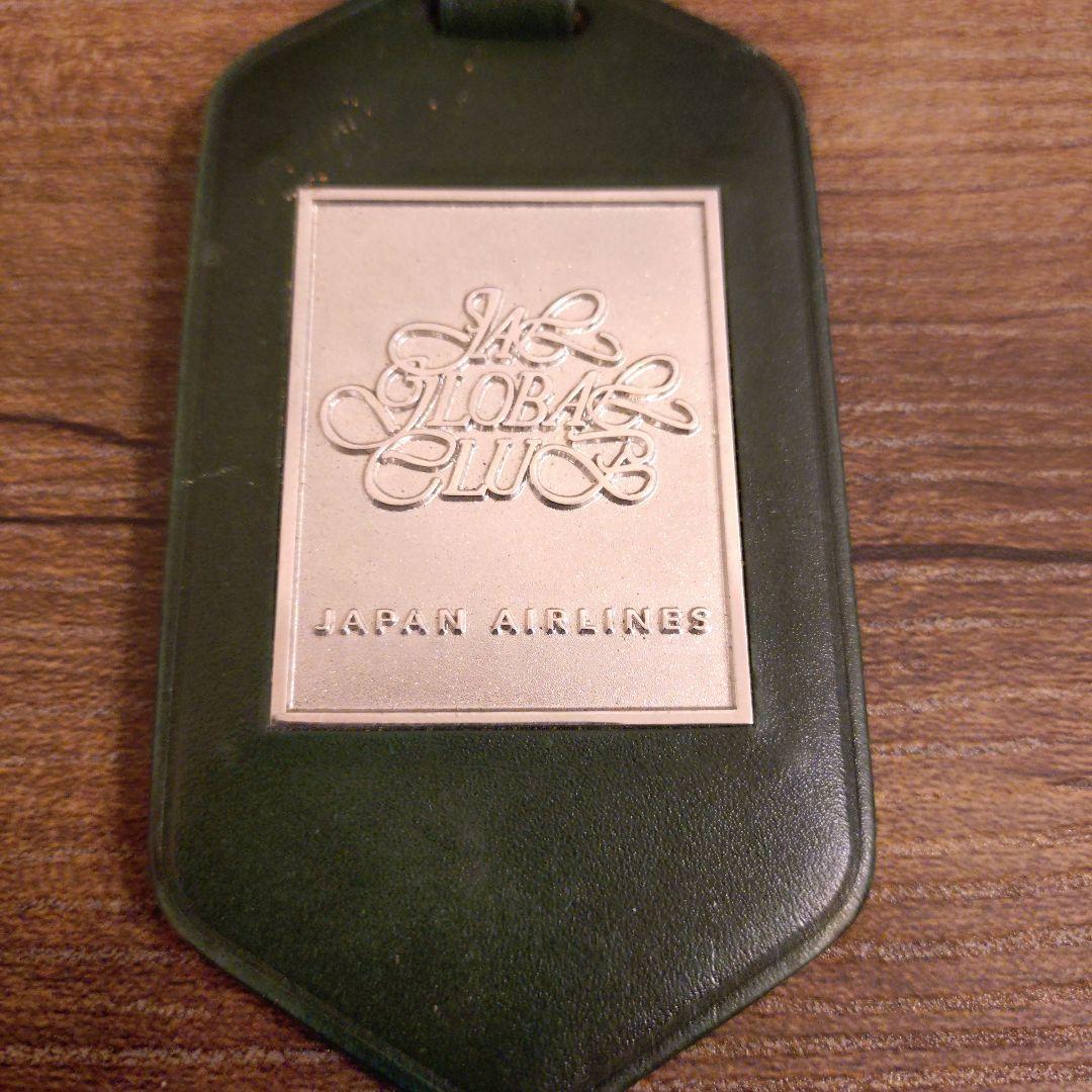 JAL グローバル 緑亀タグ JGCネームタグ