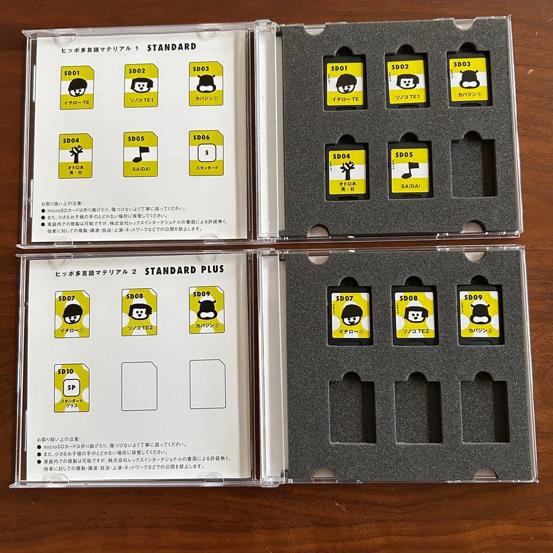 ヒッポファミリークラブ SDカード、マイクロSDカード■中古■