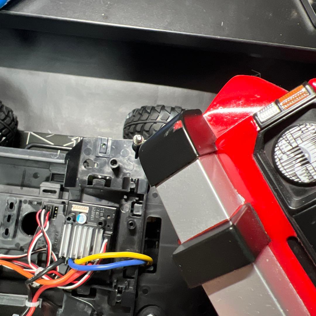 ※けんた　タミヤ　1/10 RC三菱パジェロ ファインスペックセット