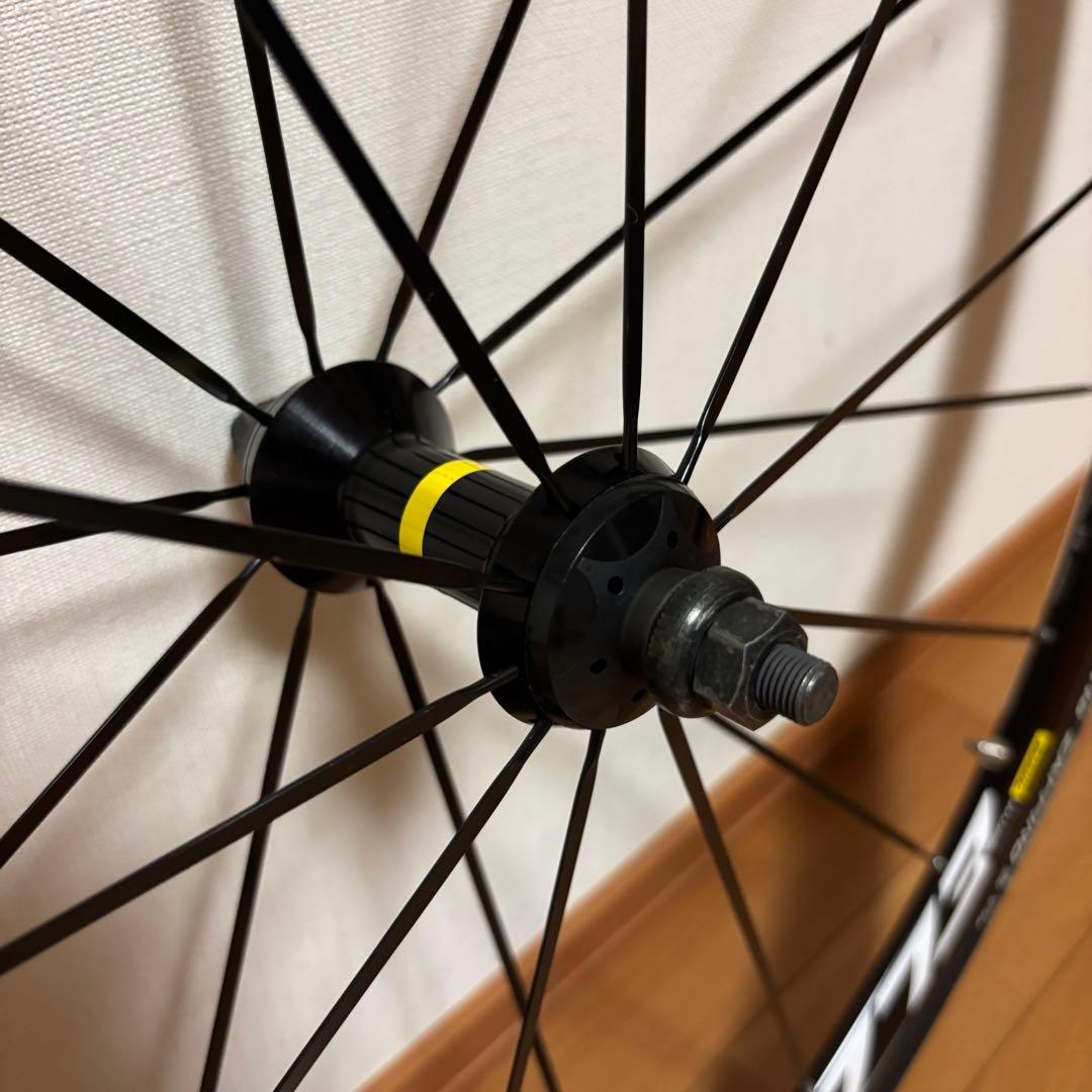 Mavic製 ELLIPSE 700×25mmトラックホイールセット