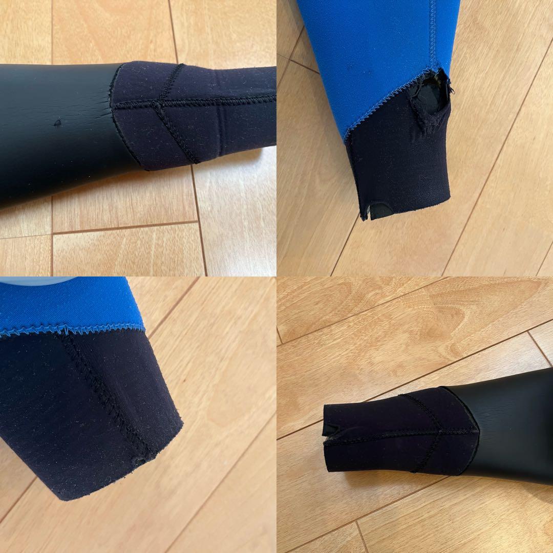 【定価17万円】BE WET セミドライ　AGチタン　ウェットスーツ　5×3㎜