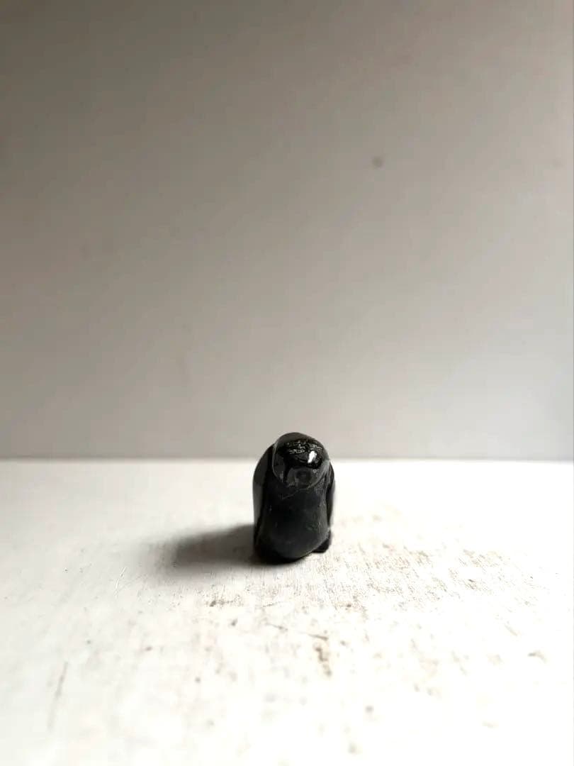 852 ヴィンテージ イヌイットアート 小鳥 ソープストーン カナダ政府公認