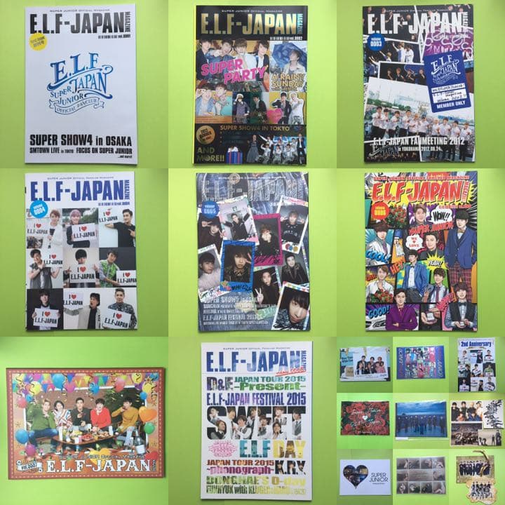 会報誌/super junior E.L.F-JAPAN MAGAZINE