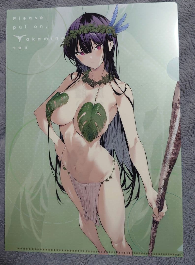 履いてください、鷹峰さん1〜10巻　特典クリアファイル＆イラストカード＆ポスター