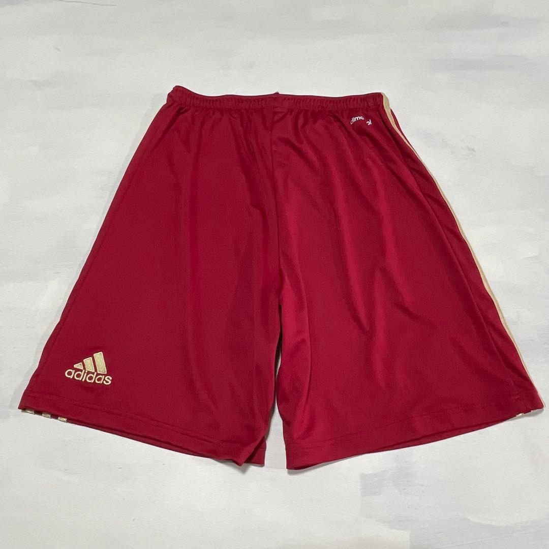 極美品 adidas W杯チャンピオンスペイン代表ユニフォーム セットアップ