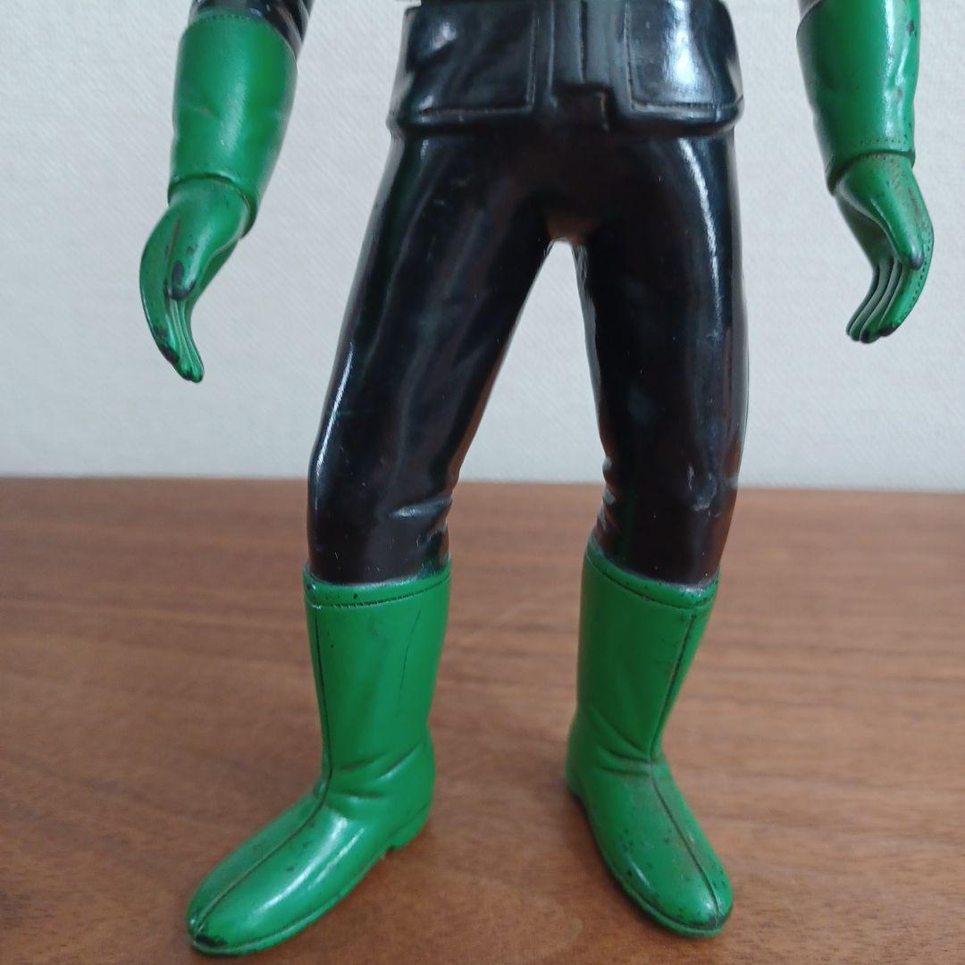 当時もの　旧バンダイ社製　仮面ライダー１号＆２号　希少ソフビフィギュア２体セット