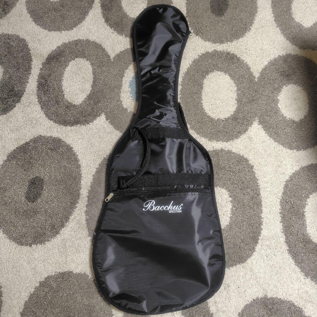 エレキギター 黒 ラメ ケース付き