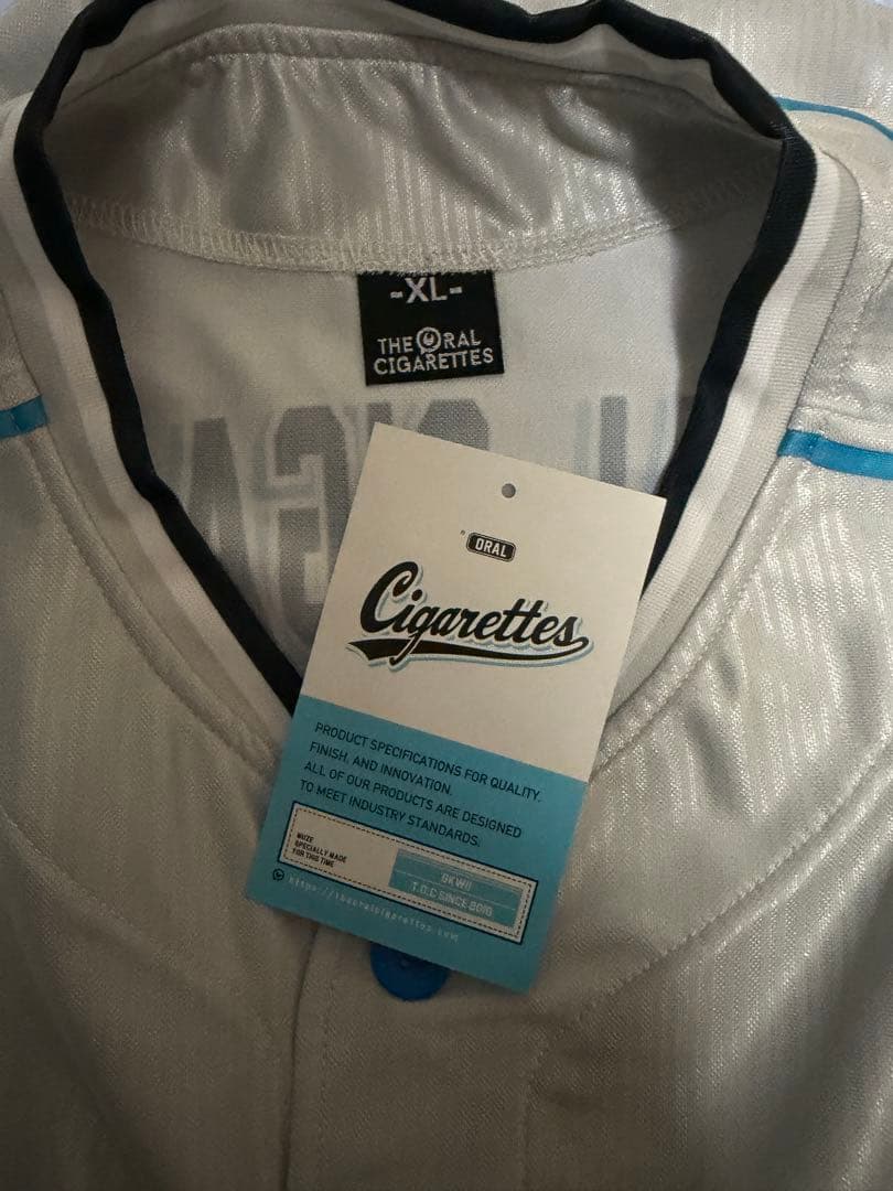 THE ORAL CIGARETTES オーラル 受注生産ベースボールシャツ